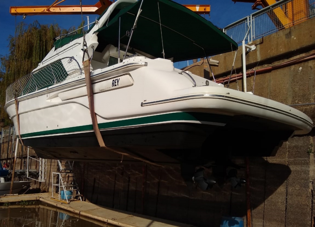 cruceros - YATE DE MOTOR -RETASADO - SK 37 PERMUTAS