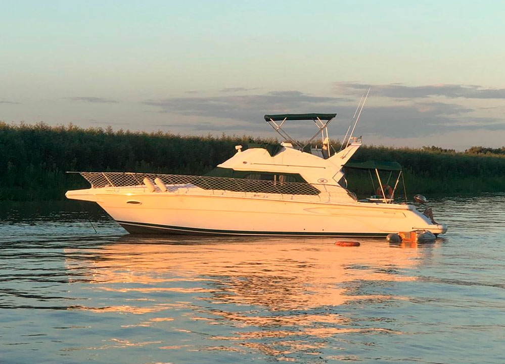 cruceros - YATE DE MOTOR -RETASADO - SK 37 PERMUTAS