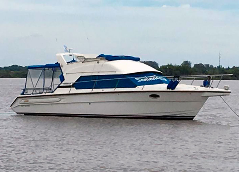 cruceros - YATE MOTOR - RETASADO - SANTANA 35 - OPORTUNIDAD