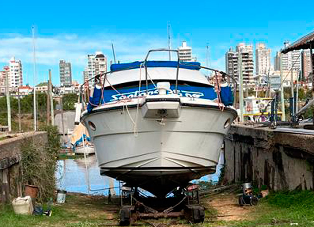 cruceros - YATE MOTOR - RETASADO - SANTANA 35 - OPORTUNIDAD