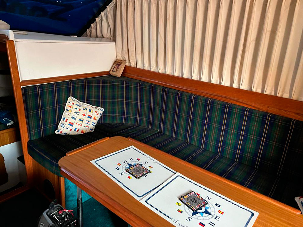 cruceros - YATE MOTOR - RETASADO - SANTANA 35 - OPORTUNIDAD