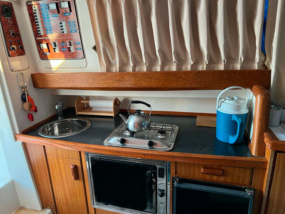 cruceros - YATE MOTOR - RETASADO - SANTANA 35 - OPORTUNIDAD