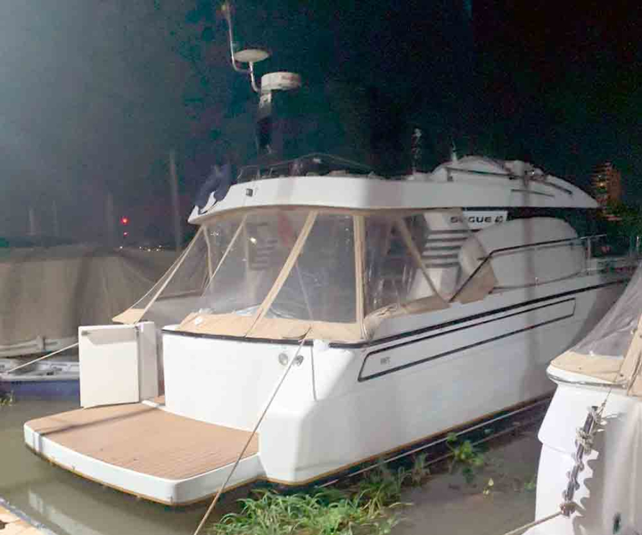 cruceros - YATE MOTOR - OPORTUNIDAD - SEGUE 40- RETASADO